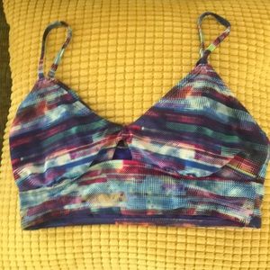 Athleta sporty swim top